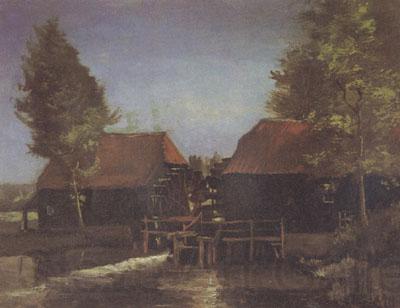 Vincent Van Gogh Water Mill at Kollen near Nuenen (nn04)